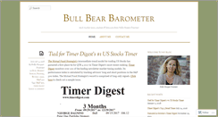 Desktop Screenshot of bullbearbarometer.com