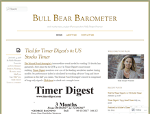 Tablet Screenshot of bullbearbarometer.com